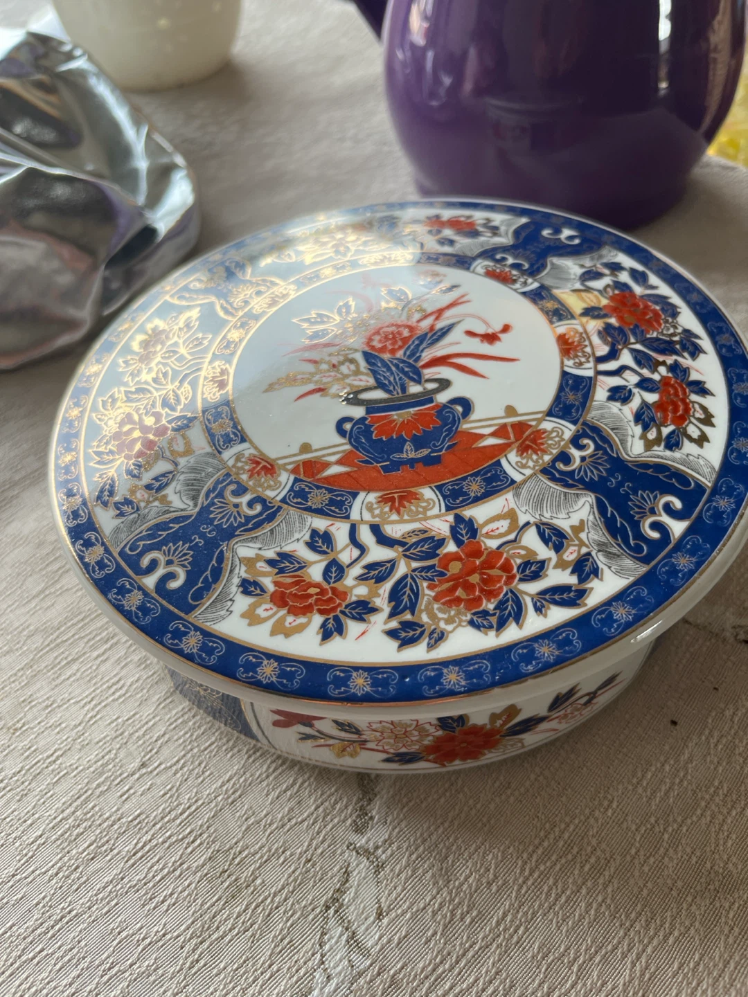 Royal Seoul ICW Decorative Round Trinket Box - photo 2