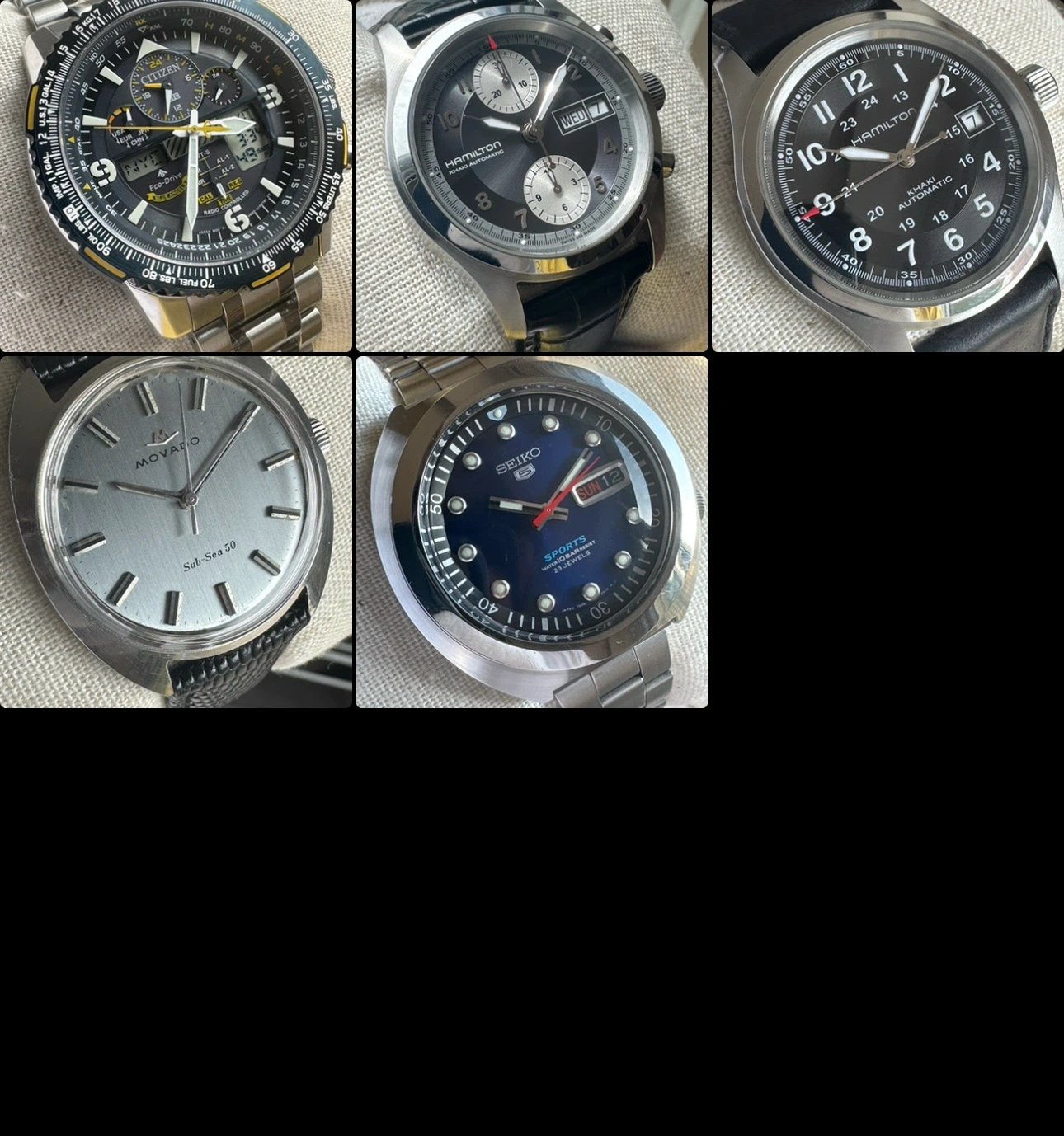 Watch collection for sale