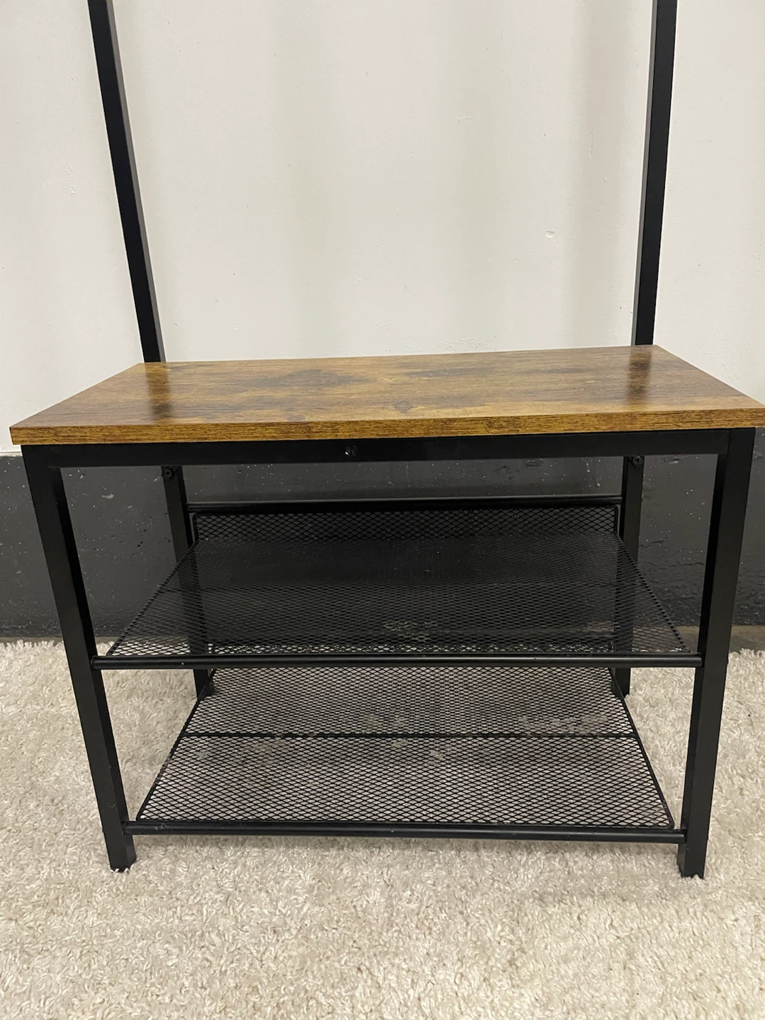 coat rack and shoe bench combo - photo 3