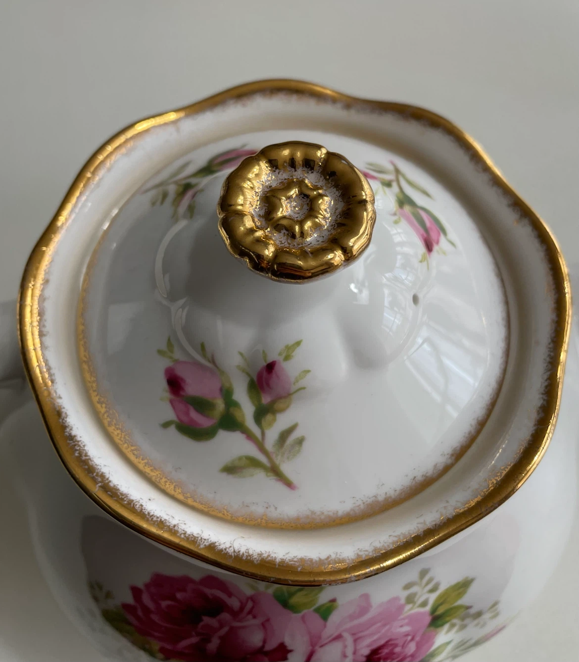 Royal Albert American Beauty Teapot - photo 4