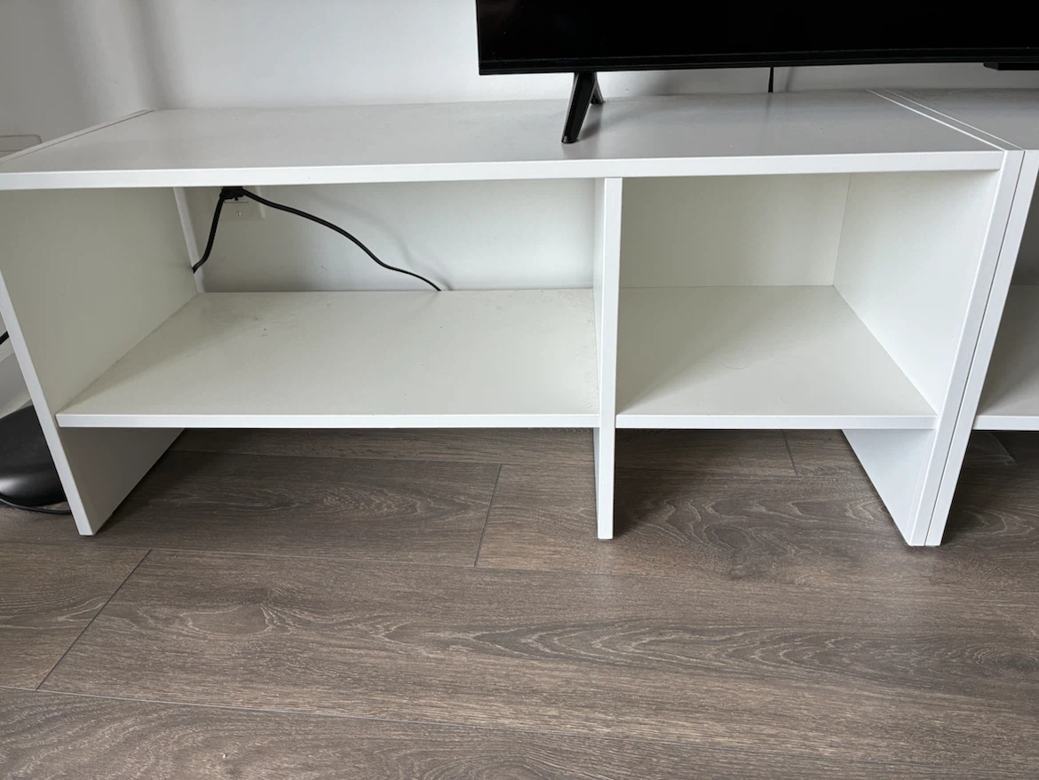 White Media Console / TV Stand