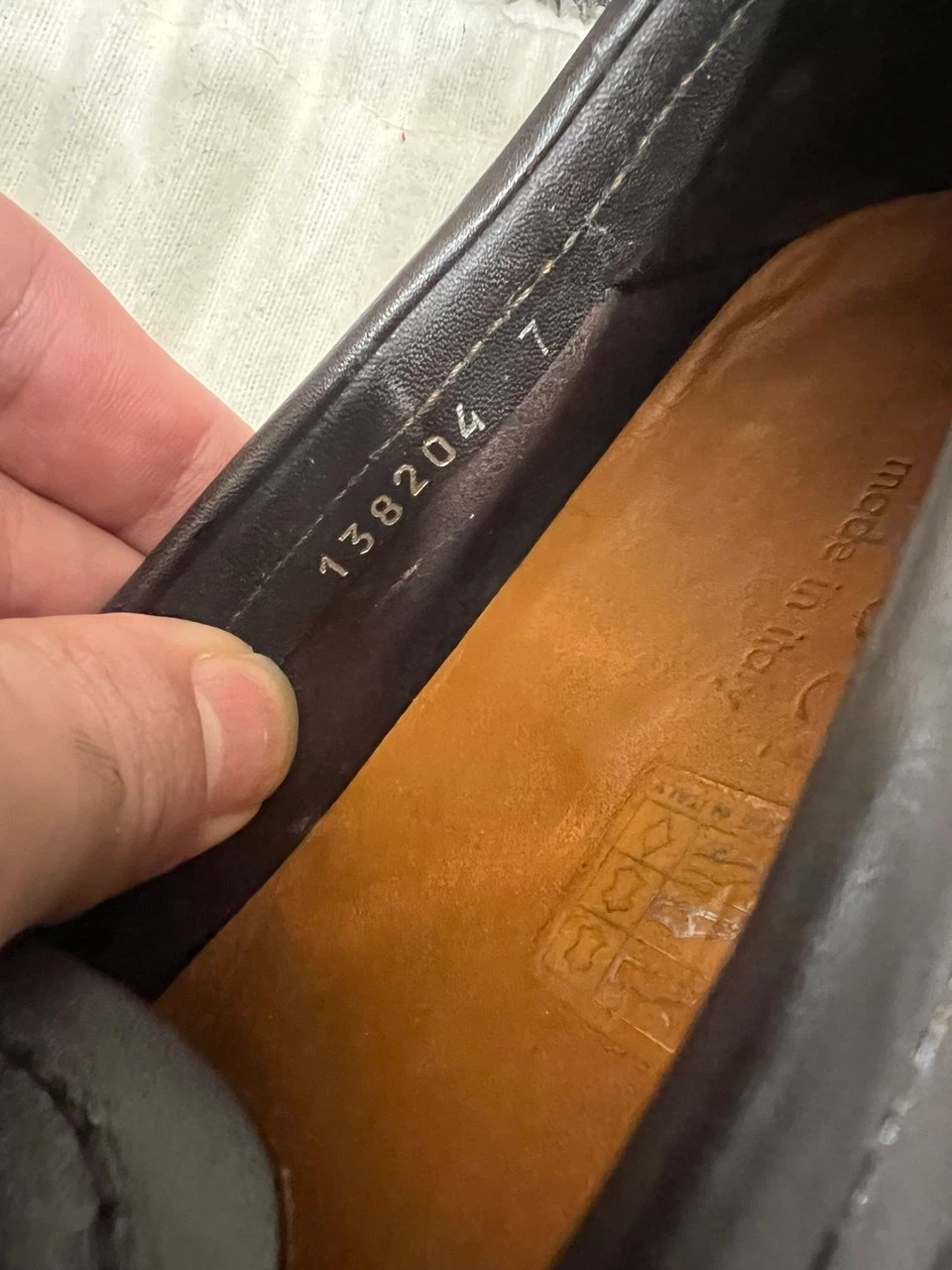 Gucci Brown Leather Bamboo Loafers Size 7 - photo 5