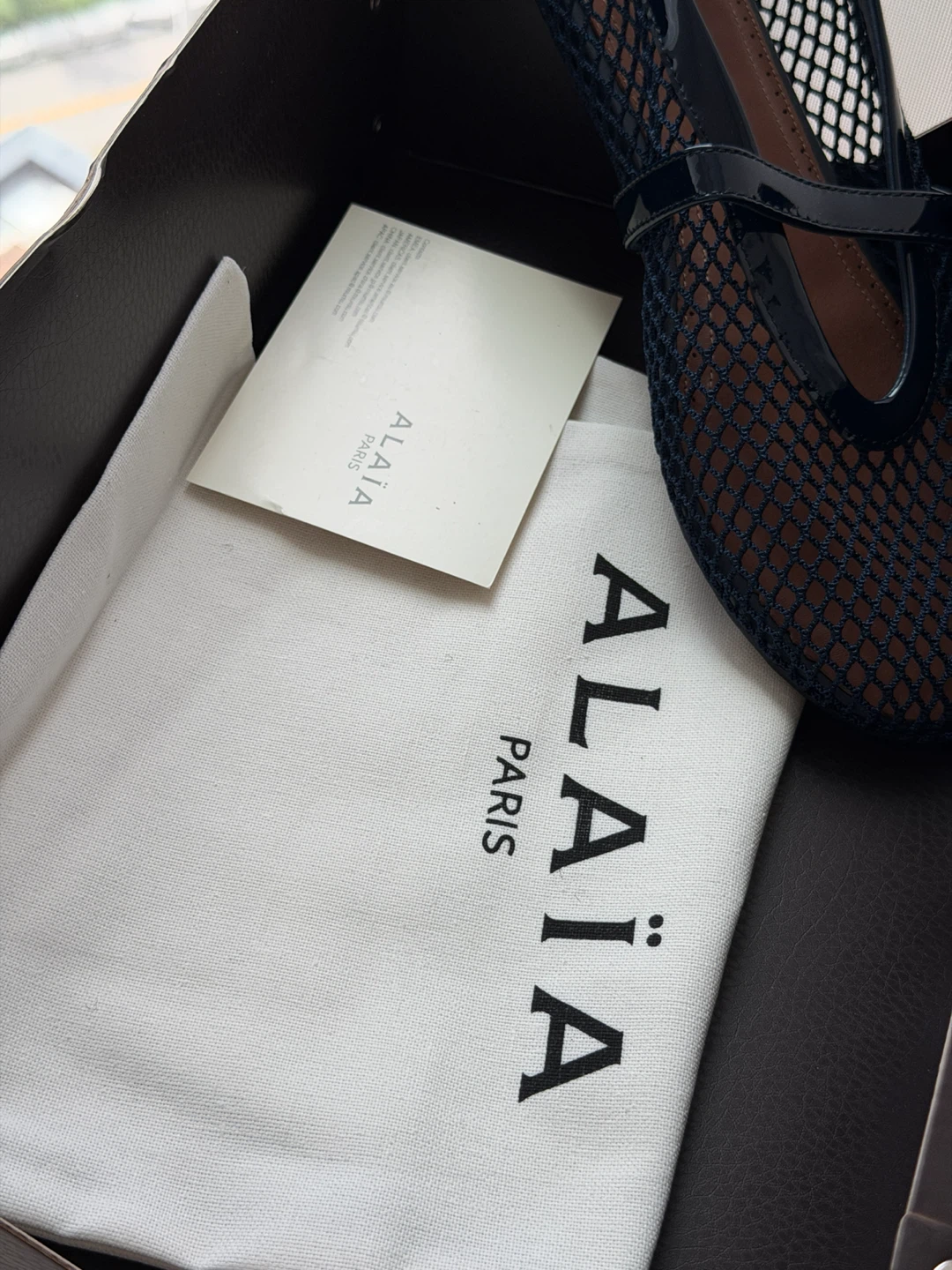 ALAÏA PARIS Mesh Ballet Flats - Size 40 - photo 4