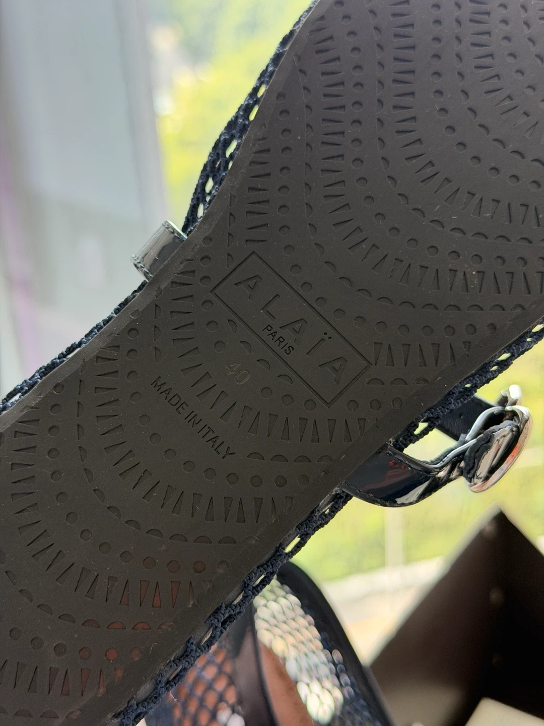 ALAÏA PARIS Mesh Ballet Flats - Size 40 - photo 5