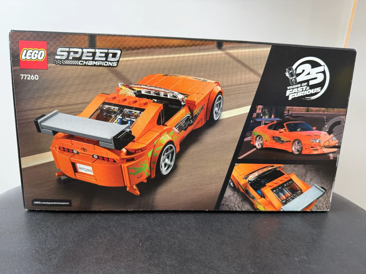 LEGO Speed Champions Fast & Furious Toyota Supra MK4 (77260) - photo 2