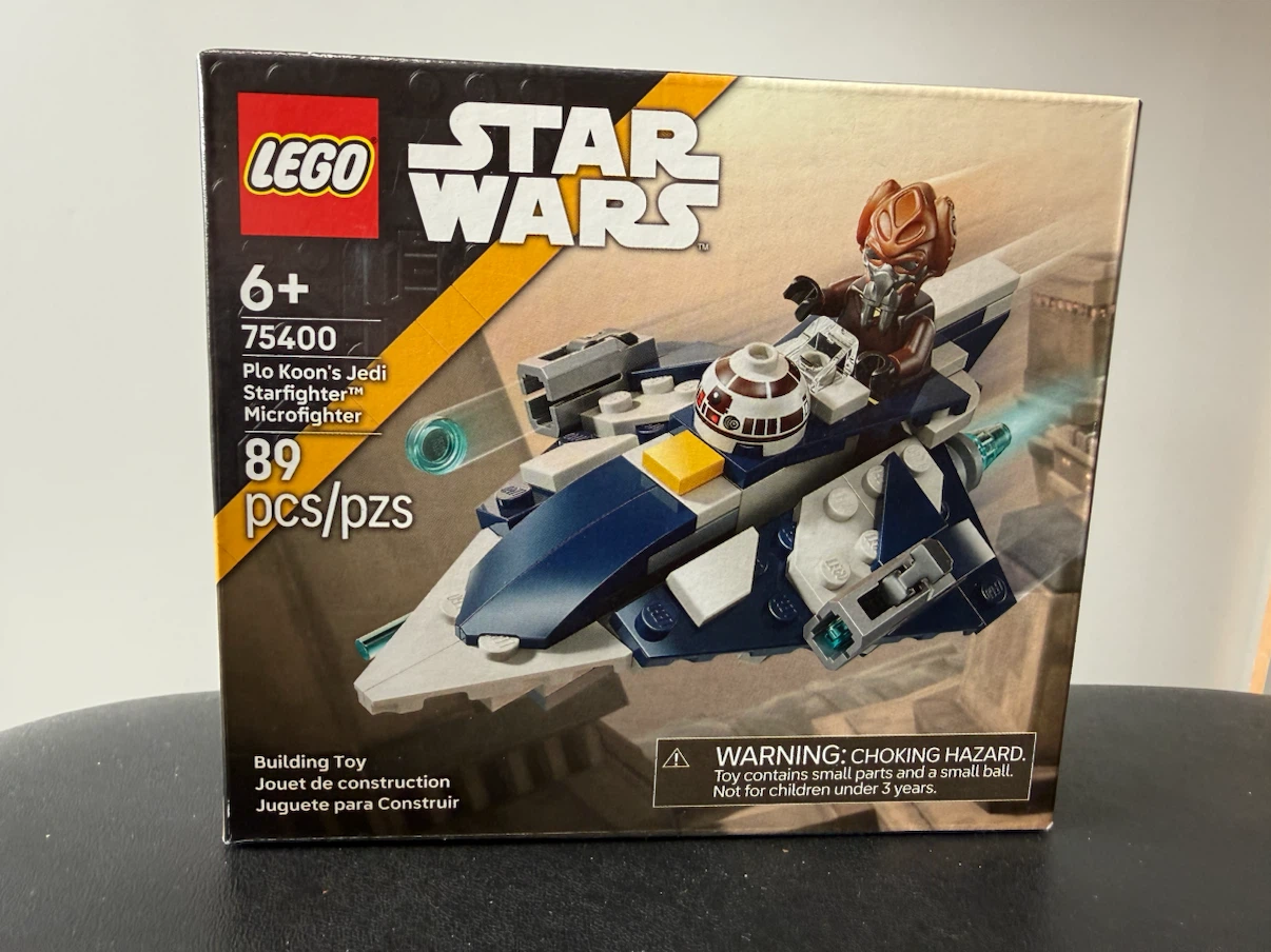 LEGO Star Wars Plo Koon's Jedi Starfighter Microfighter 75400