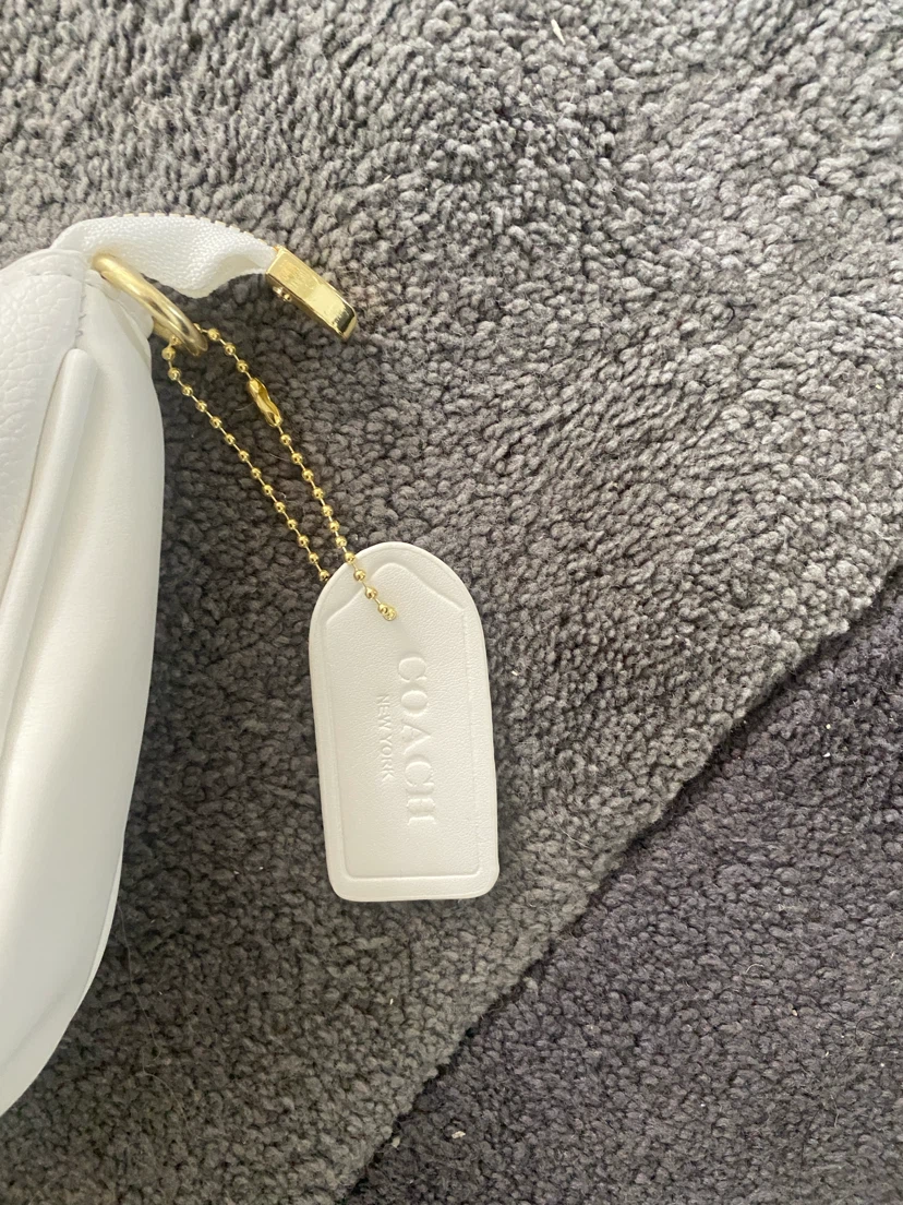 Coach White Leather Shoulder Bag - photo 2