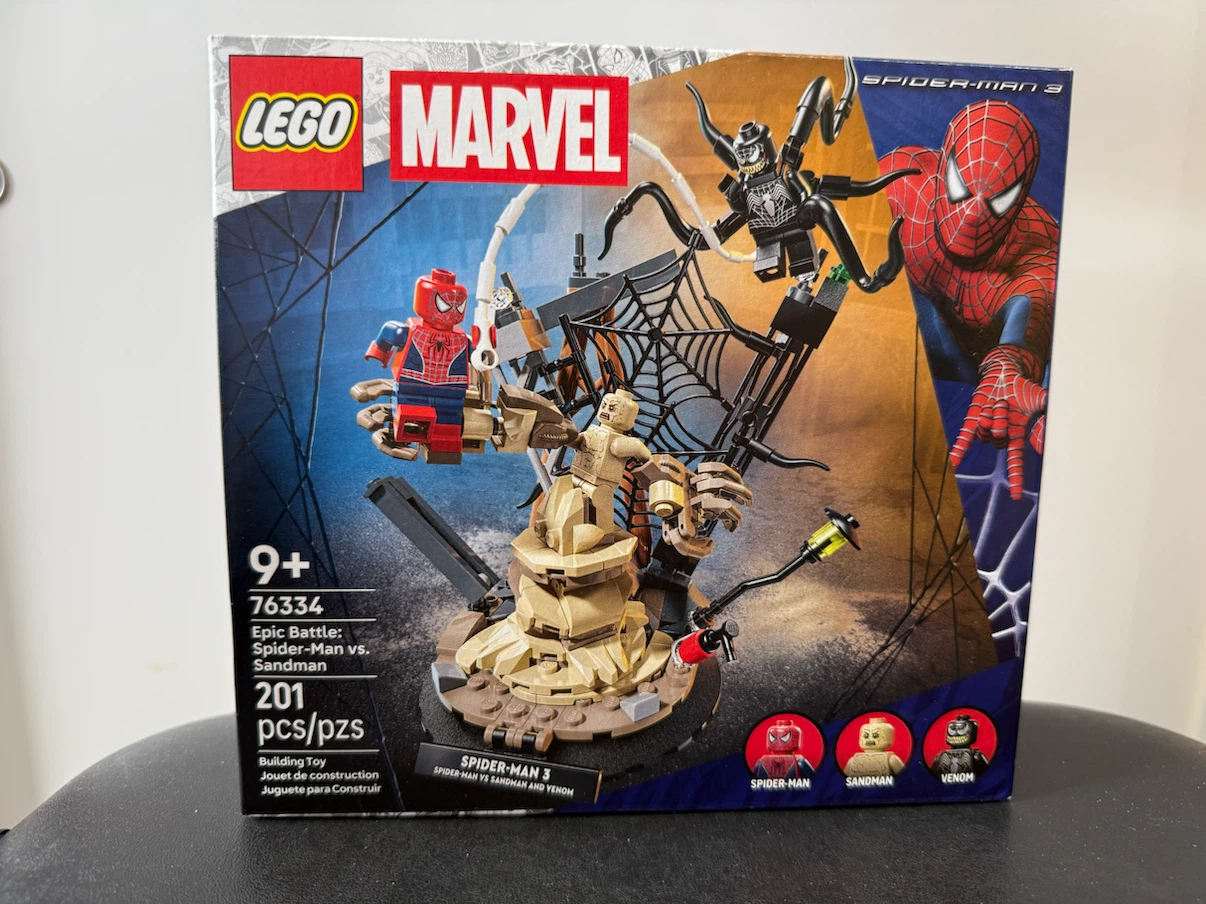 LEGO Marvel Spider-Man vs. Sandman Building Toy Set 76334