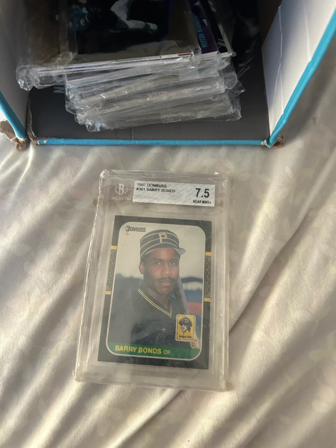 1987 Donruss #361 Barry Bonds Baseball Card