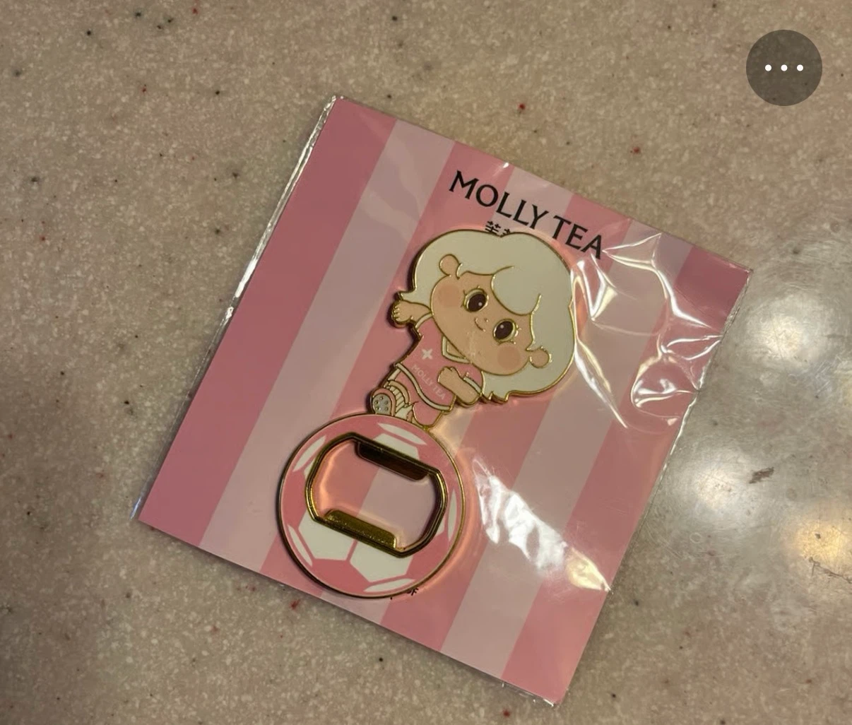 Molly Tea Striker Molly Bottle Opener Magnet