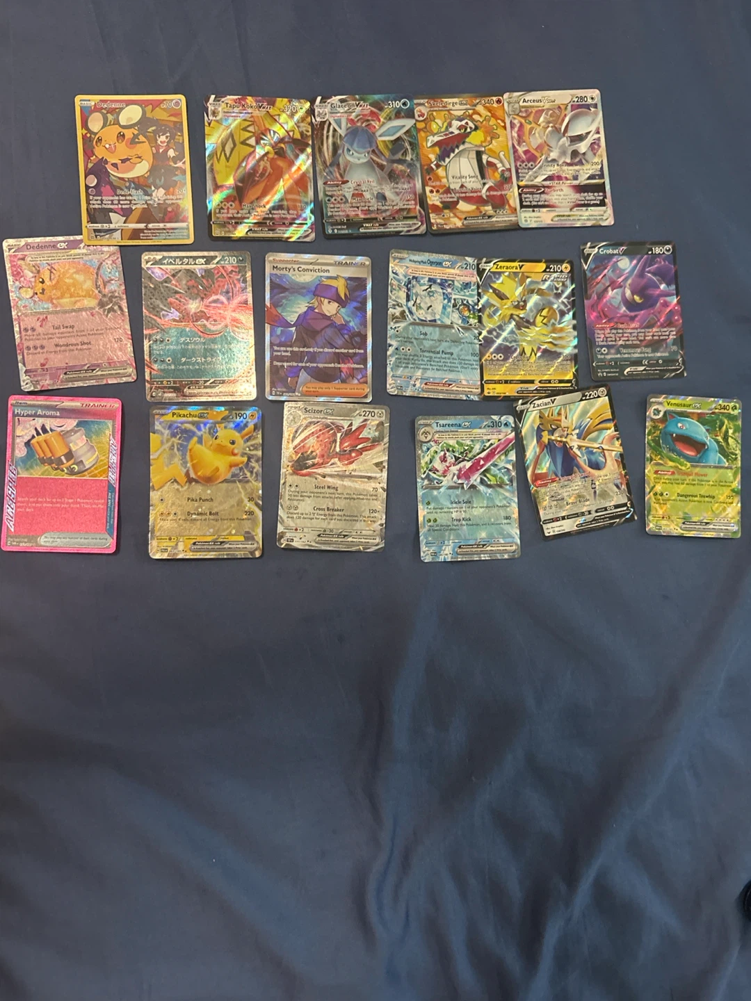 Assorted Pokémon Trading Cards