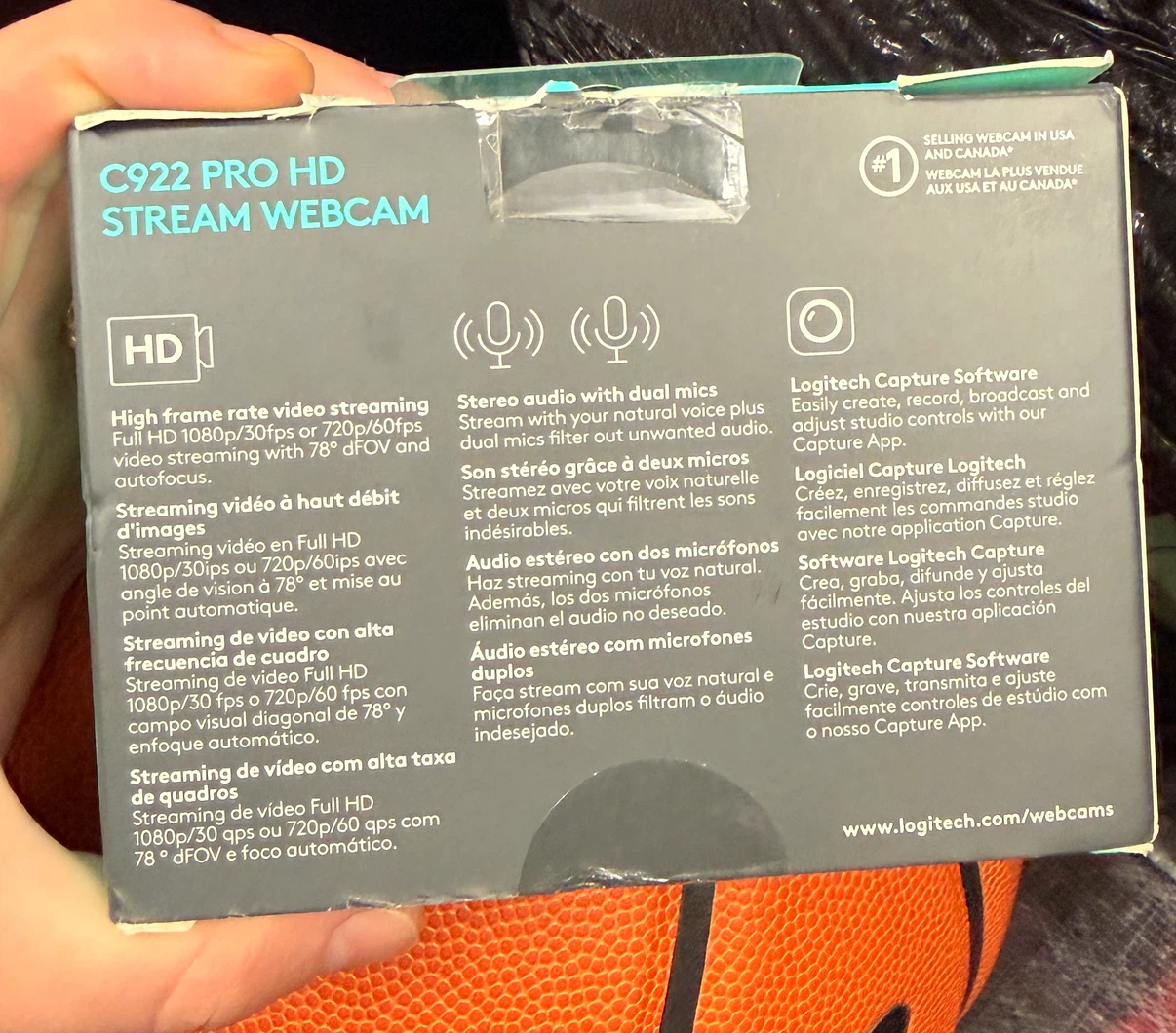 Logitech C922 PRO HD Stream Webcam - photo 2