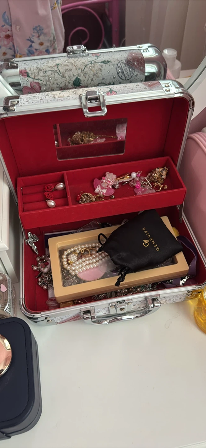 Floral Vanity Case / Jewellery Organizer - photo 2