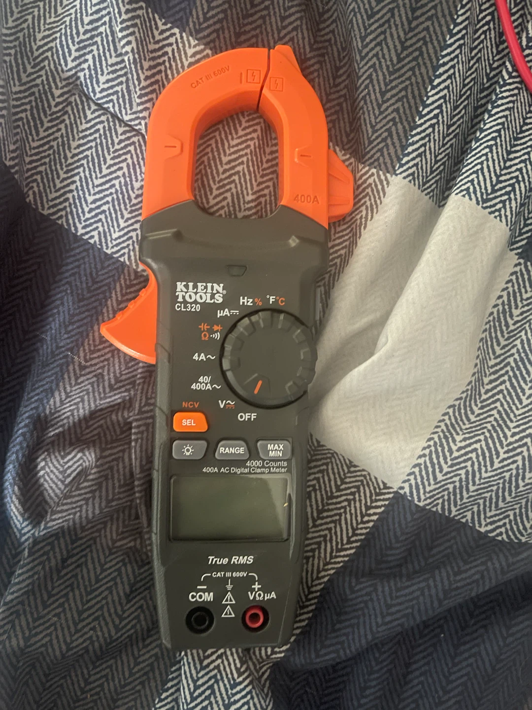 Klein Tools CL320 400A AC Digital Clamp Meter - photo 2