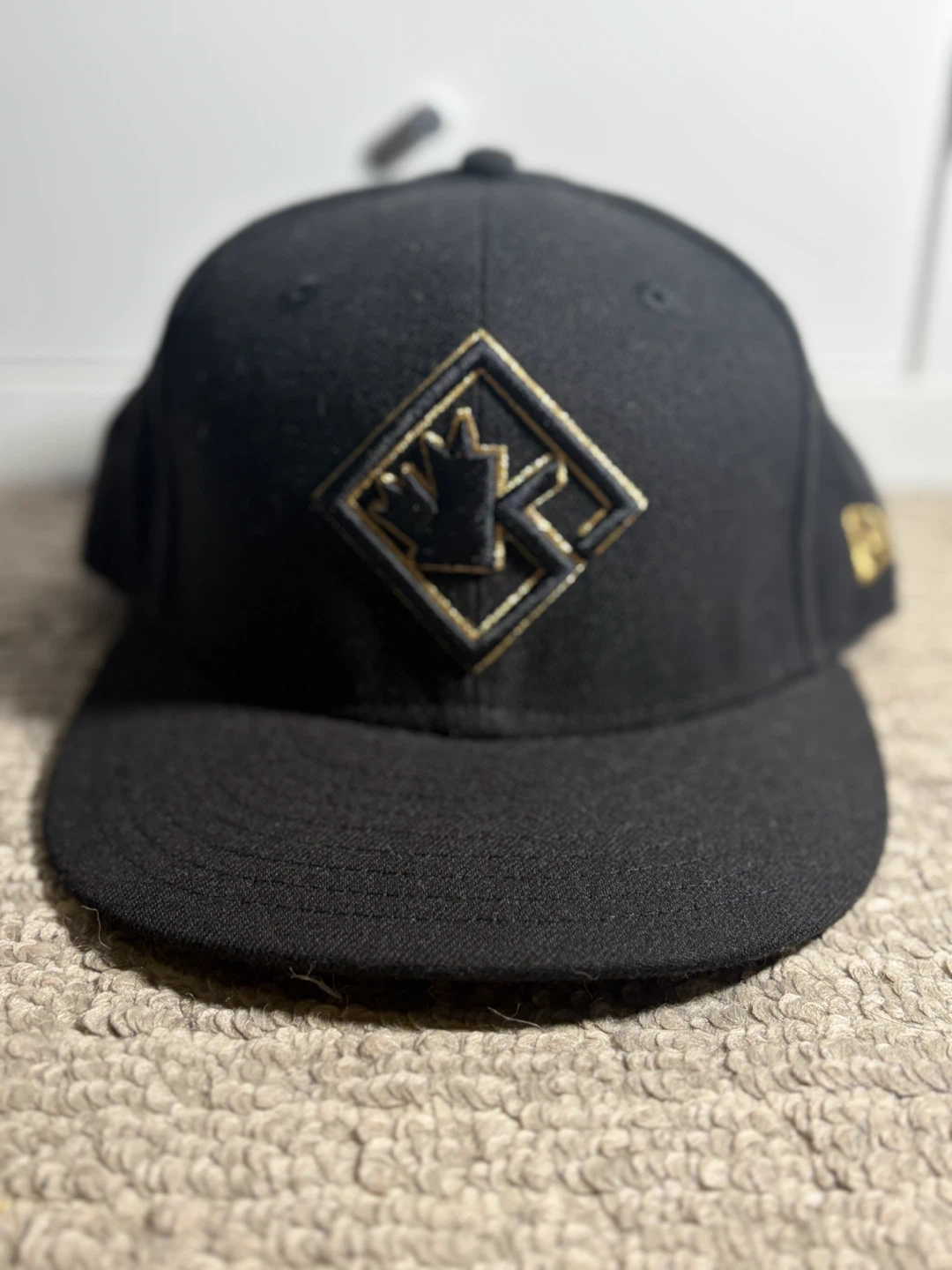 New Era Black Snapback Hat
