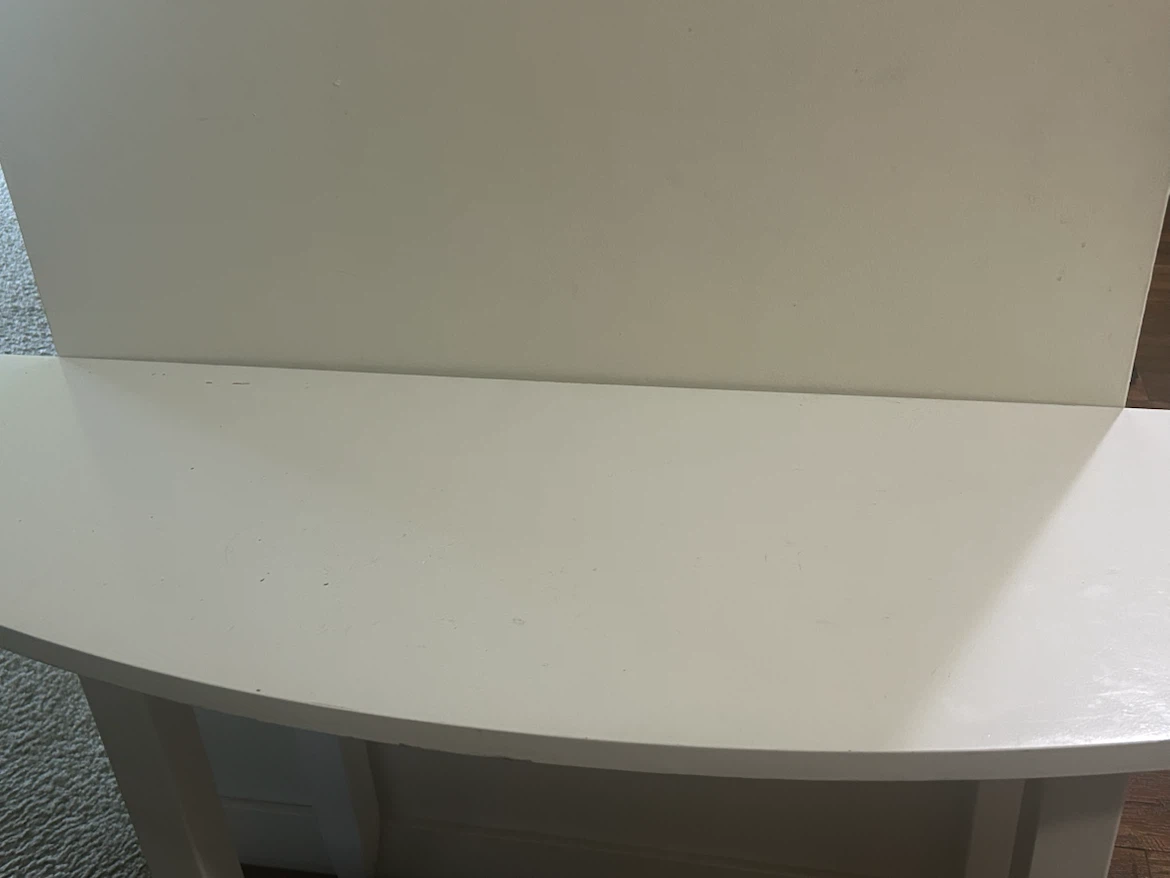 White Console Table - photo 5