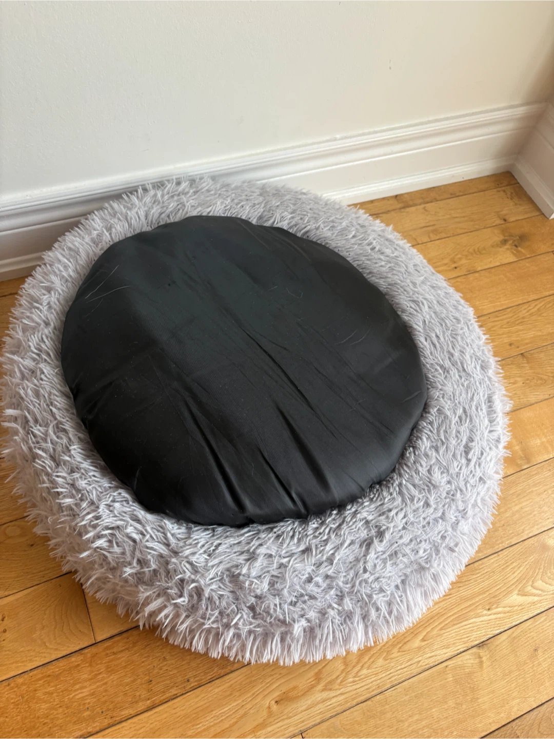 Nepfaivy Calming Dog and Cat Bed - Light Gray - photo 2