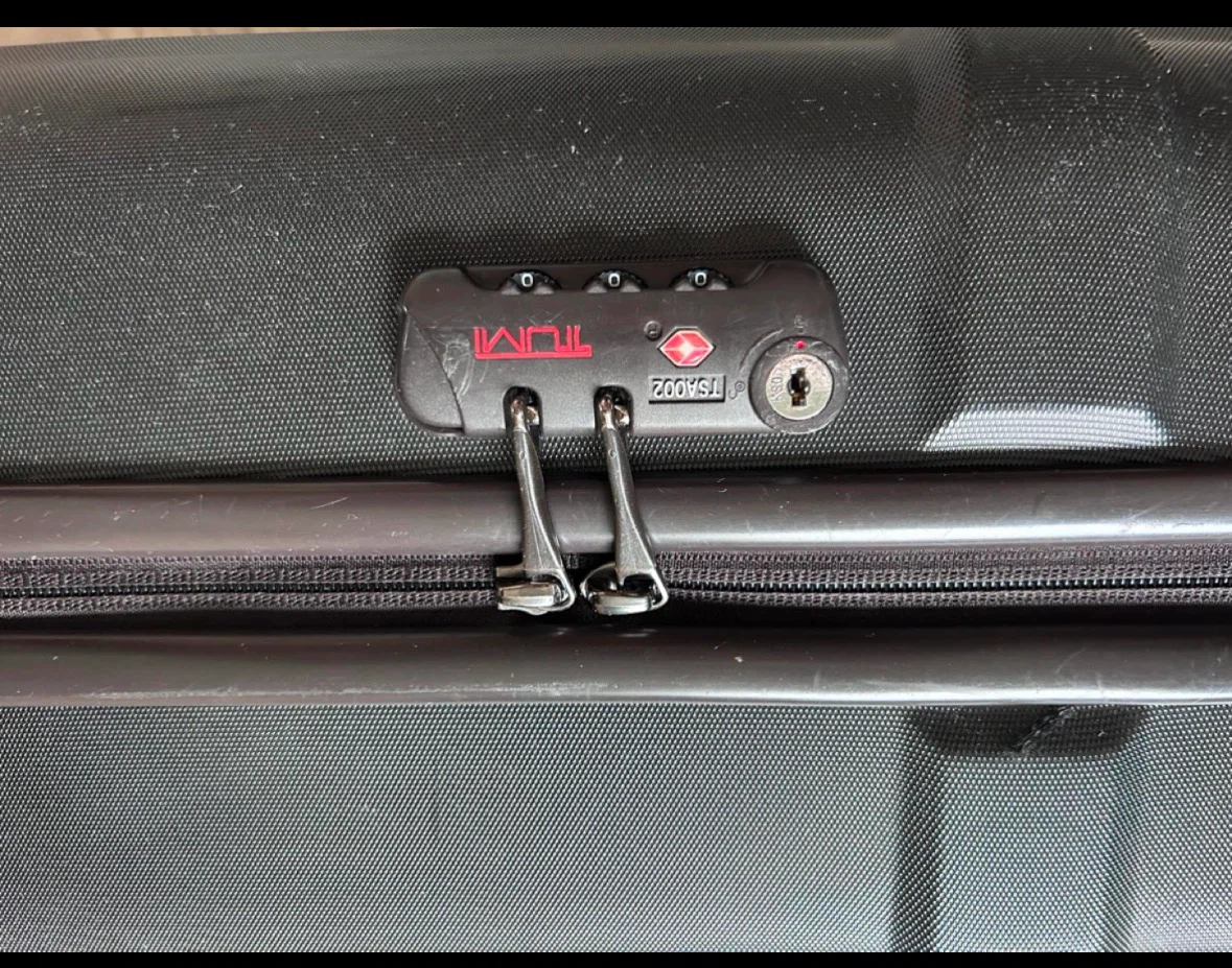 Tumi Black Hardside Carry-On Luggage - photo 3