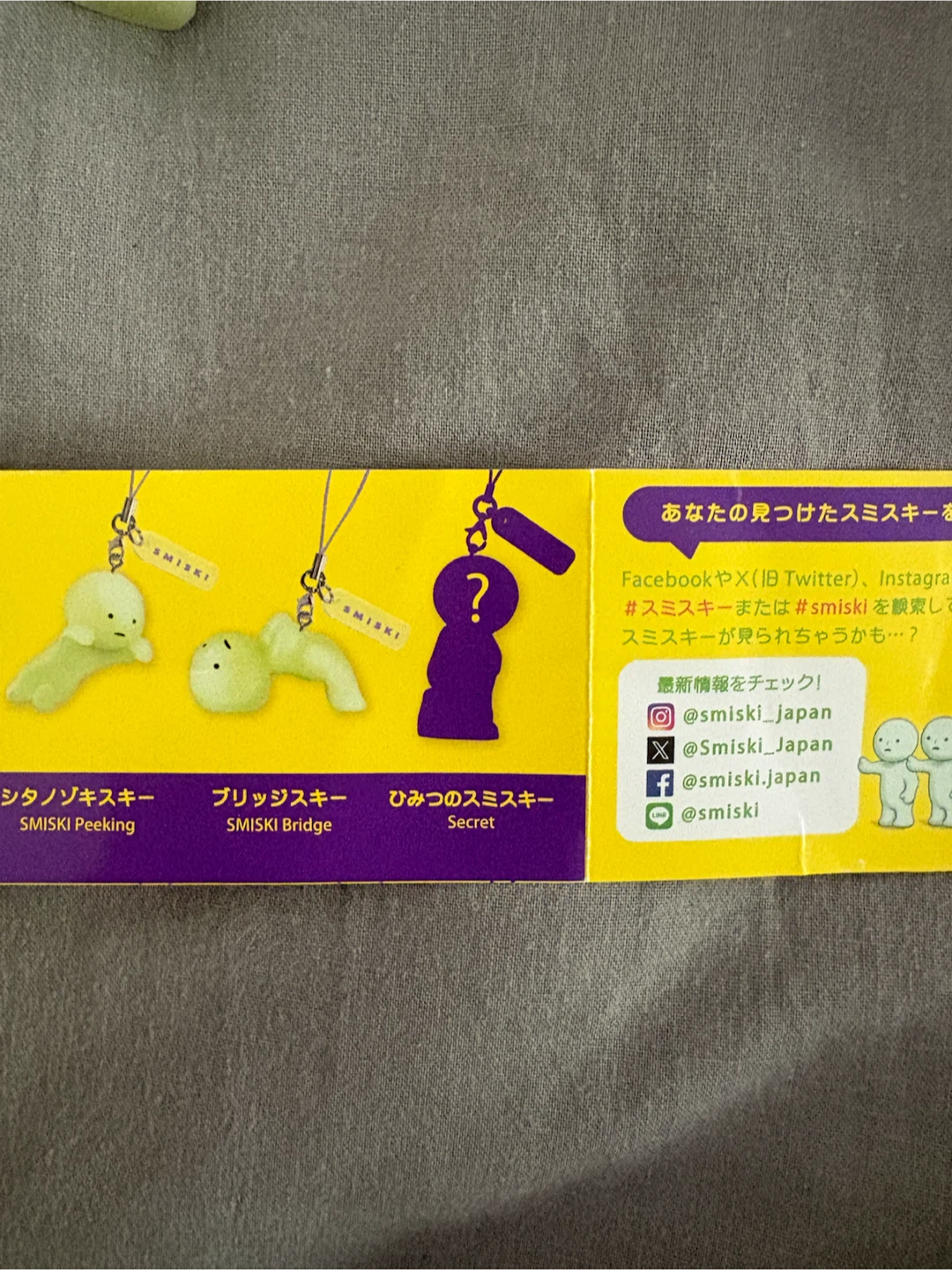 SMISKI series 3 secret Keychain - photo 3