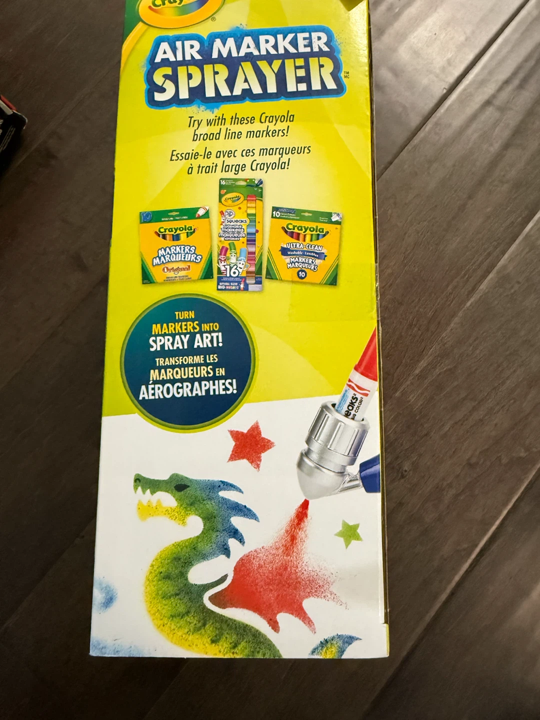 Crayola Air Marker Sprayer Art Kit - photo 2