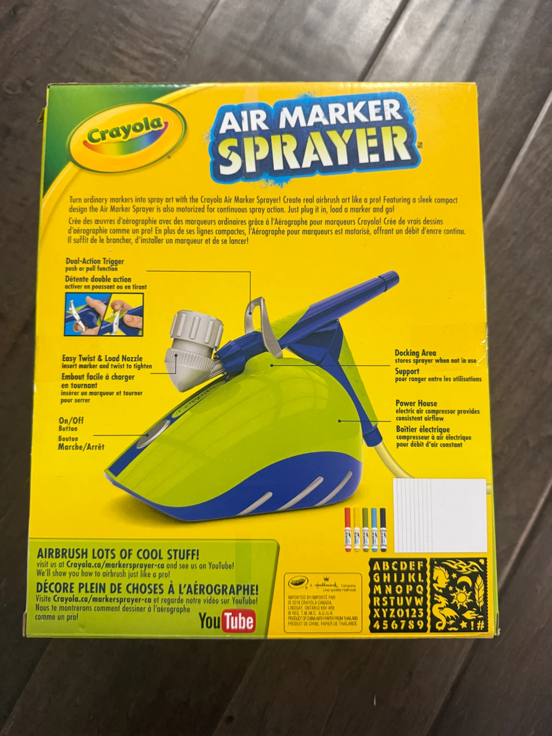 Crayola Air Marker Sprayer Art Kit - photo 3