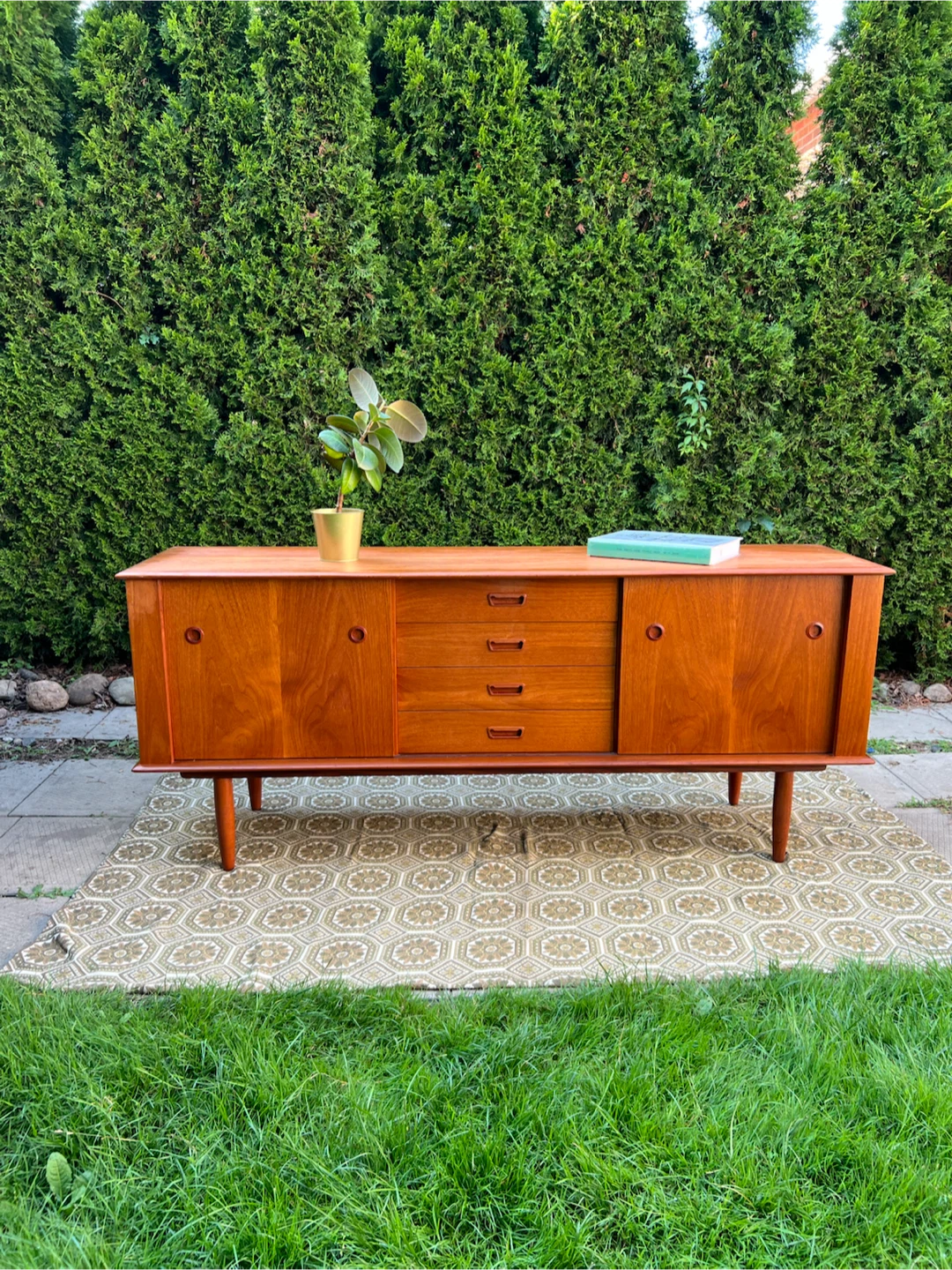 MCM Teak Credenza / Sideboard - photo 2
