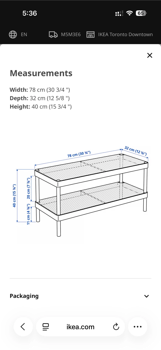 IKEA MACKAPÄR Shoe Rack - White - photo 3