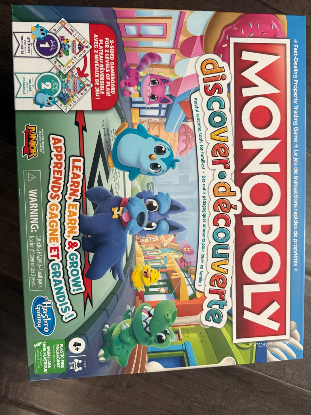 Monopoly Junior Discover Discover Board Game
