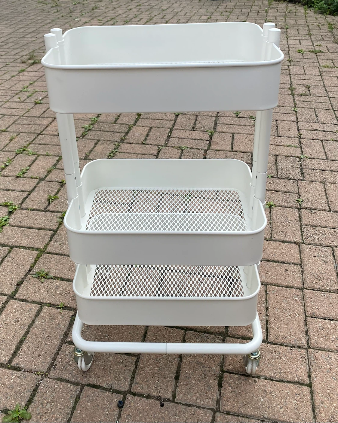 IKEA RSKOG rolling cart in white - like 🆕