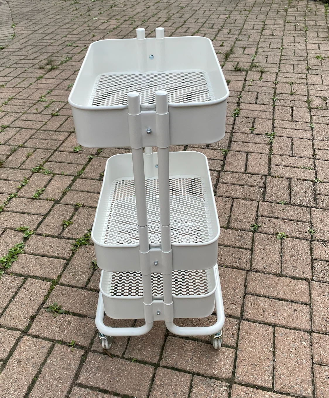 IKEA RSKOG rolling cart in white - like 🆕 - photo 3