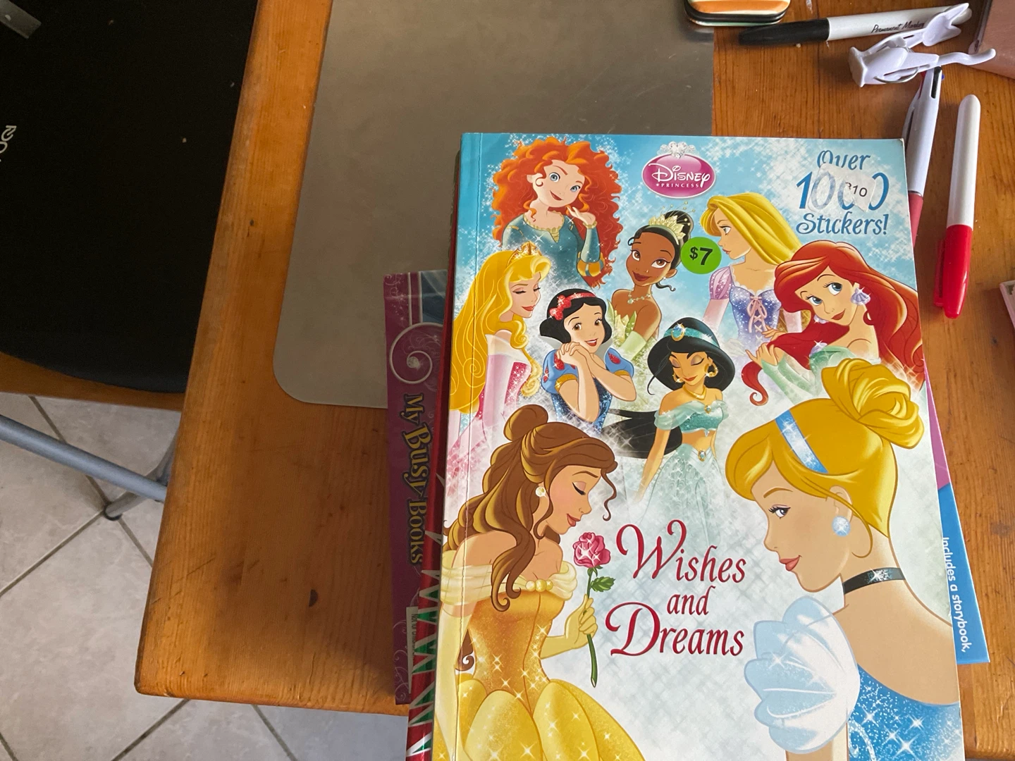Disney Princess "Wishes and Dreams" Sticker and Activity Book