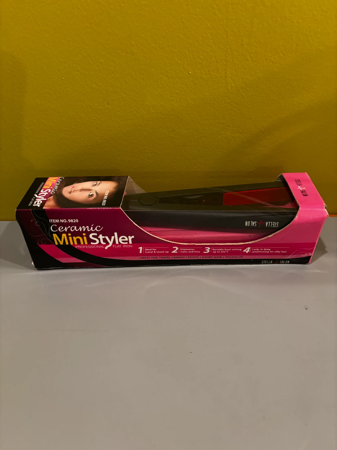 Stella 24 Salon Ceramic Mini Styler Flat Iron - photo 2