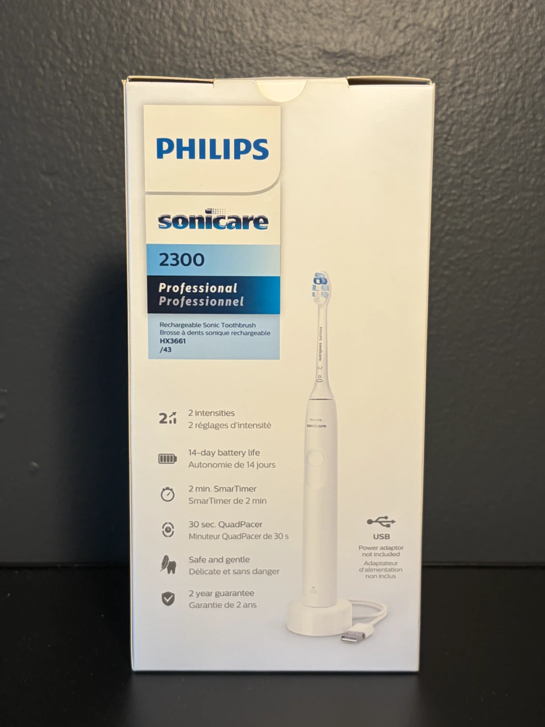 NEW Philips Sonicare 2300 Professional Rechargeable Toothbrush