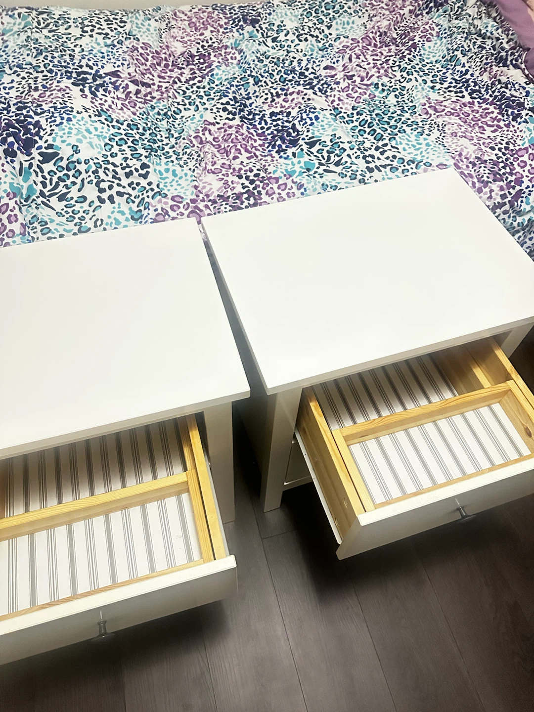 Ikea hemnes nightstands - photo 2