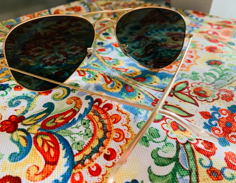 Ray-Ban Aviator Sunglasses Gold Frame - photo 3