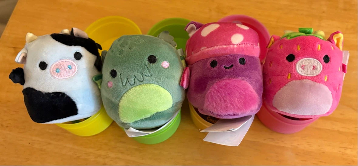 ✨✨Squishmallows Mini Plush Set of 4