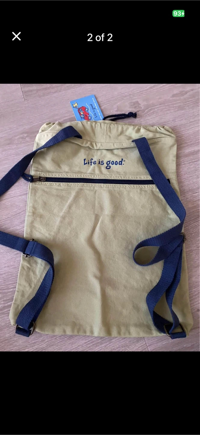 Life is Good Drawstring Bag-NEW - photo 2