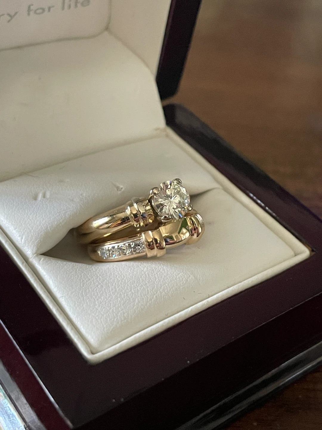 14k Diamond Ring set - photo 3