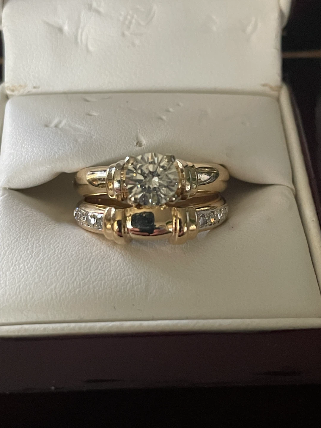 14k Diamond Ring set - photo 4