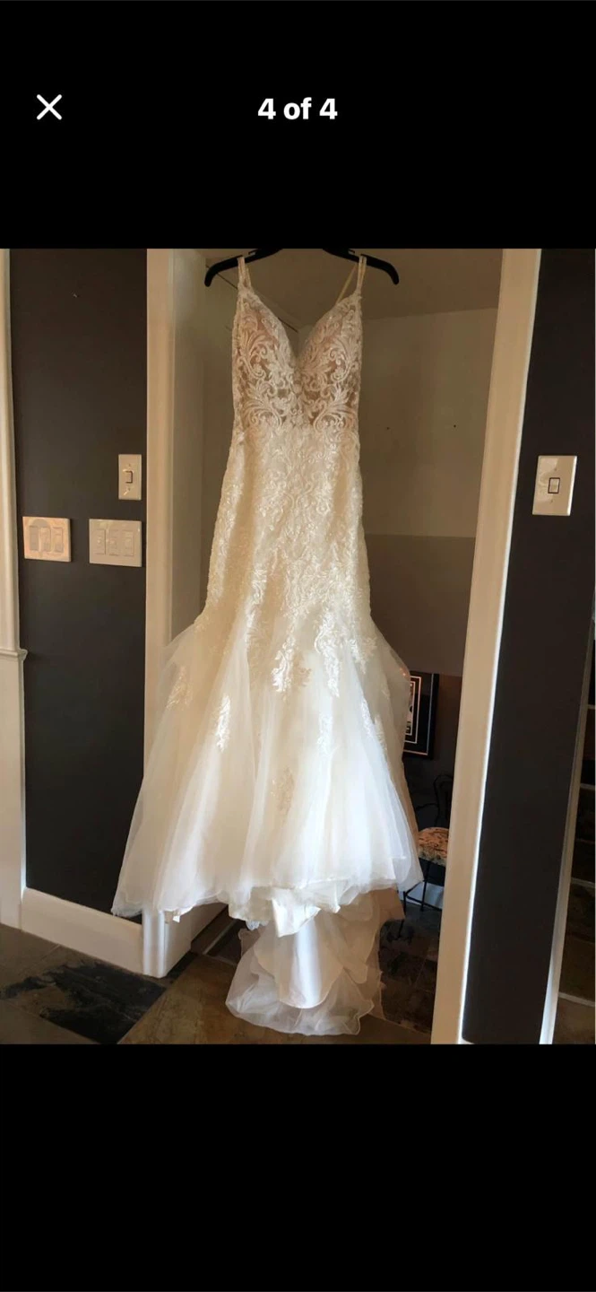 Wedding Dress - Lace & Tulle Mermaid Style