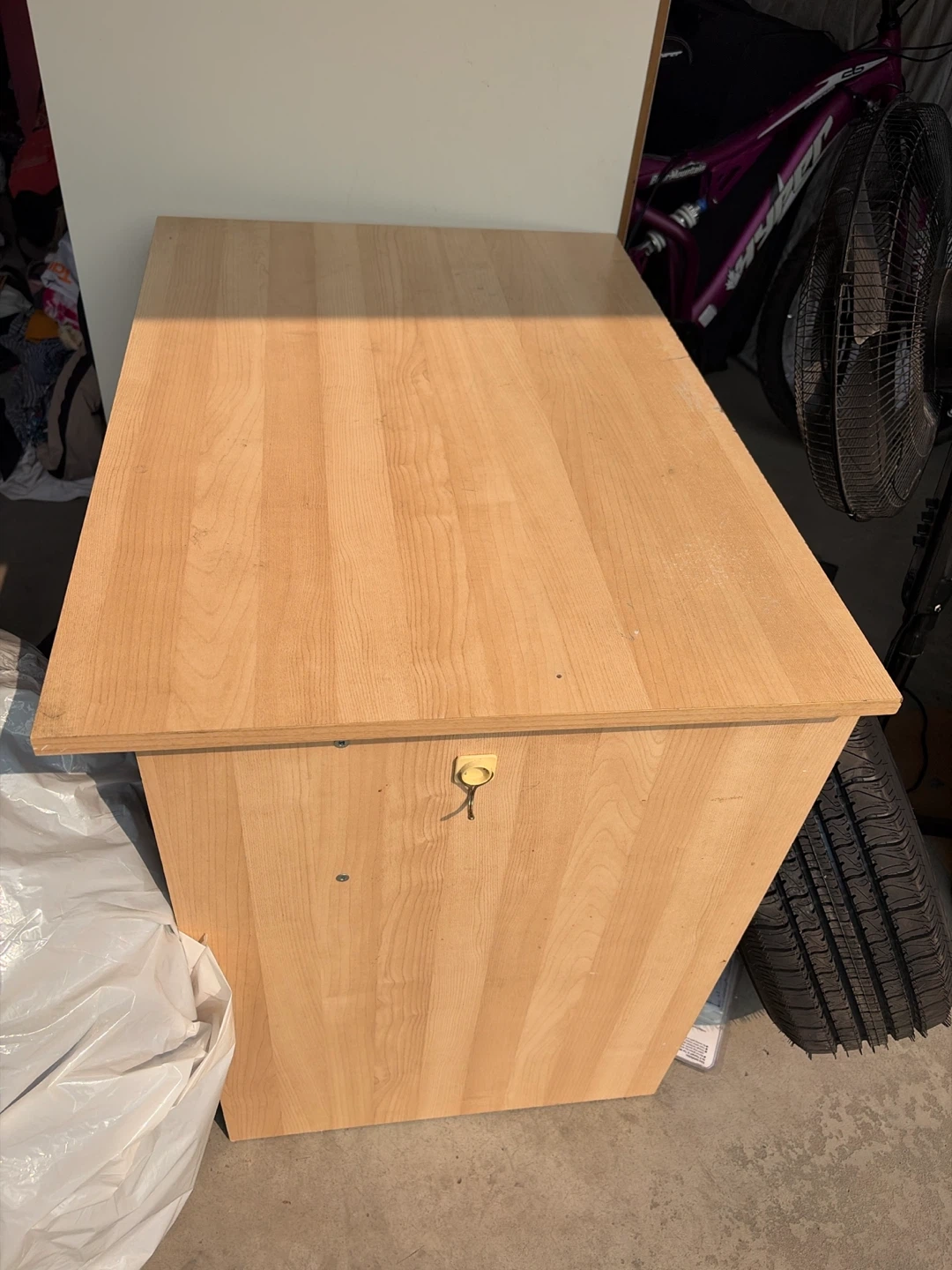 Wooden Desk with Drawer computer table