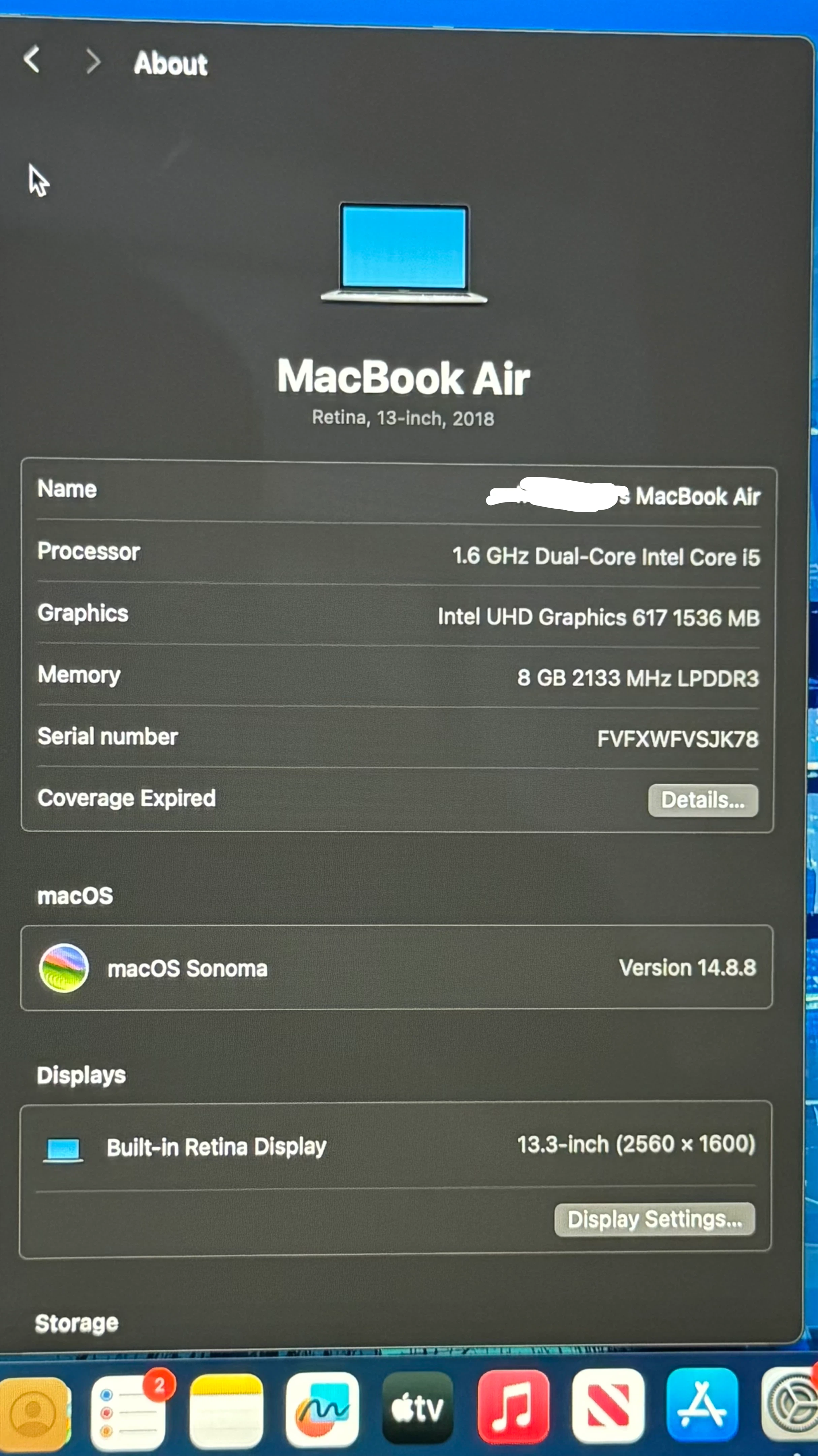 Apple MacBook Air Retina 13-inch, 2018 - photo 3