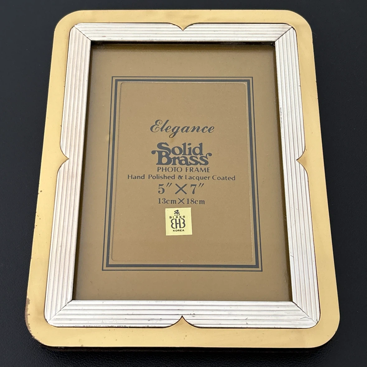 Elegance Solid Brass Photo Frame 5x7 - photo 2