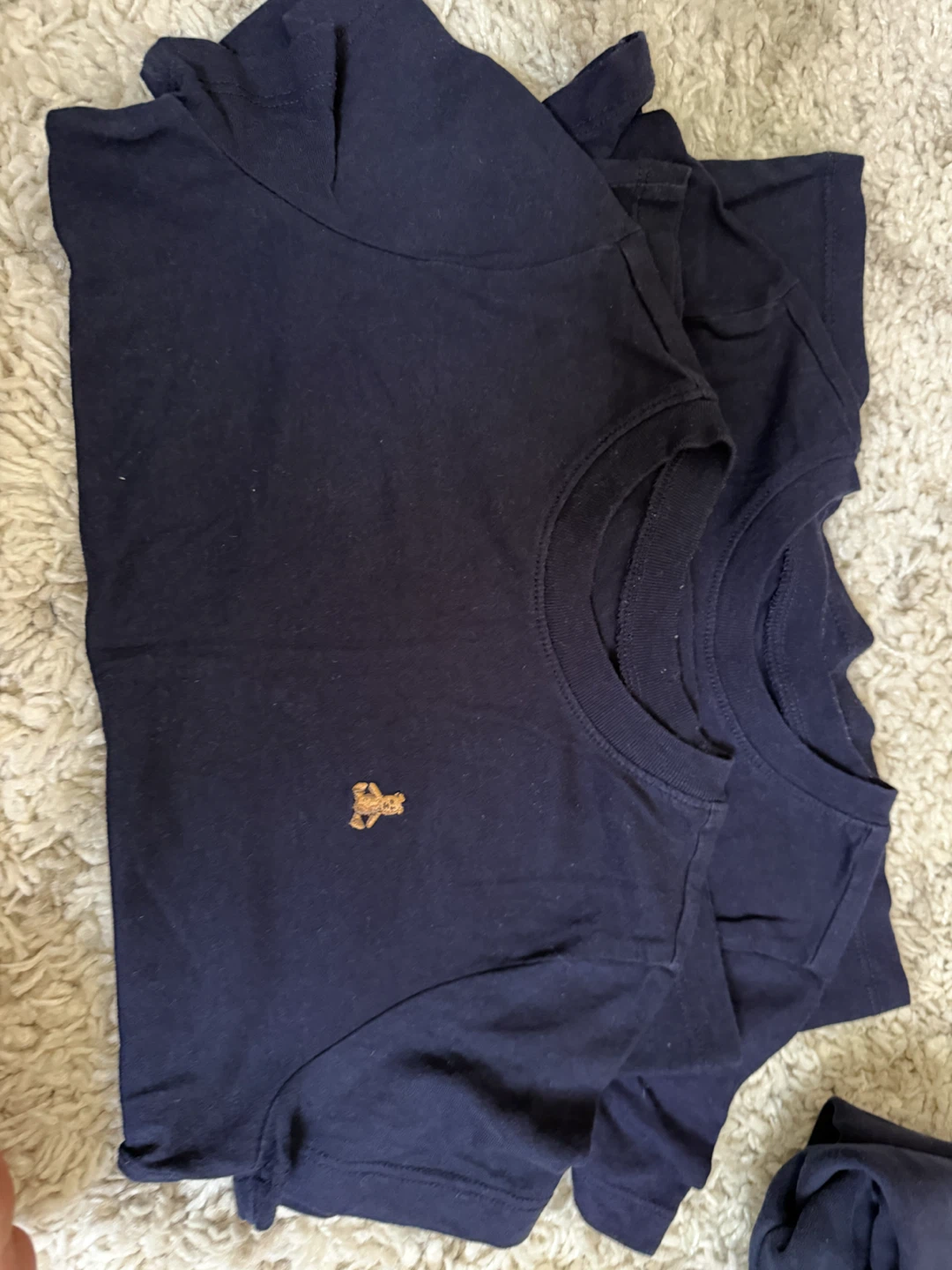 Navy Blue long sleeve  T-Shirts  (Pack of 2)