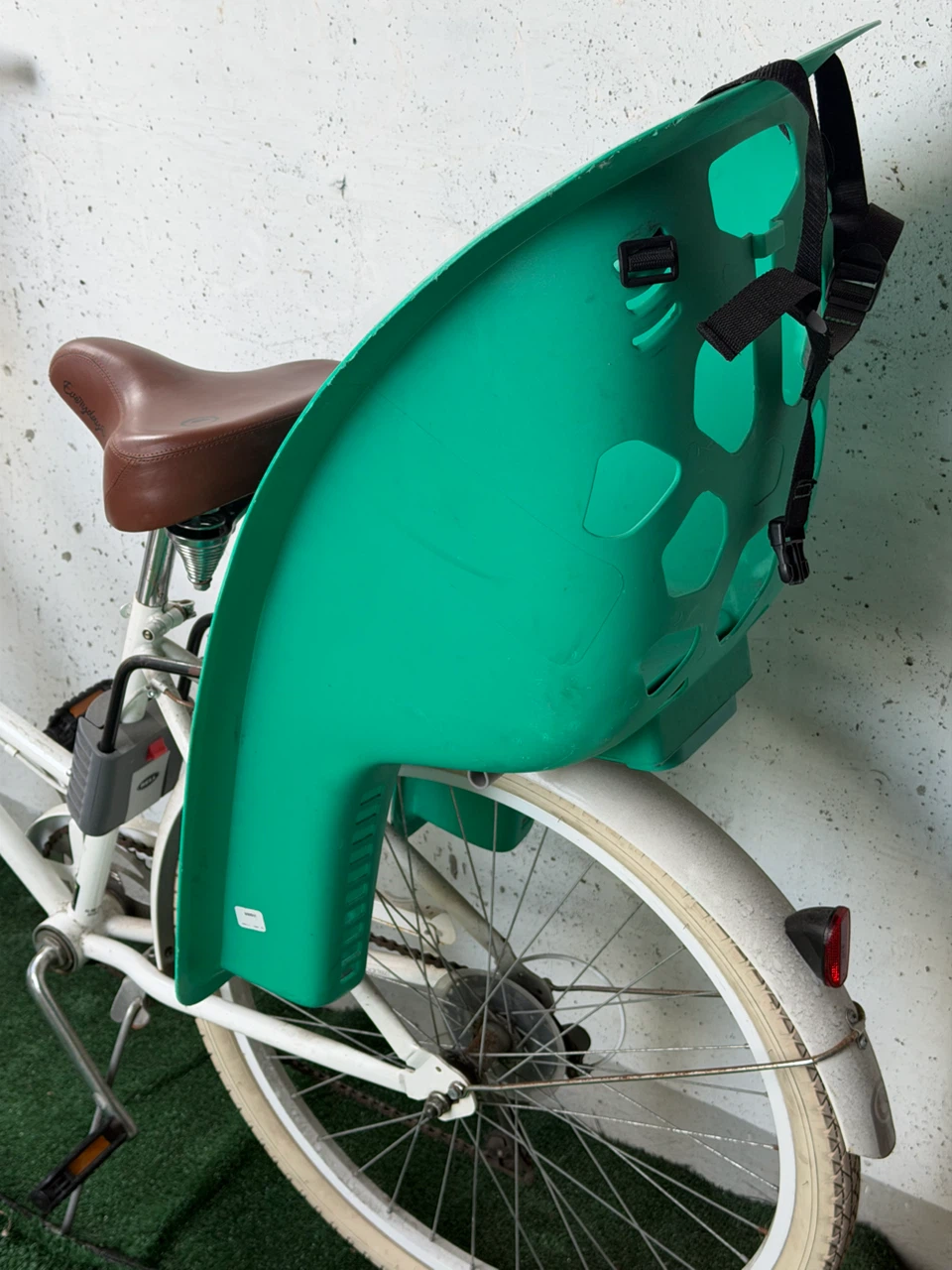 Everudaus bike with a Green Bicycle Child Seat - photo 5