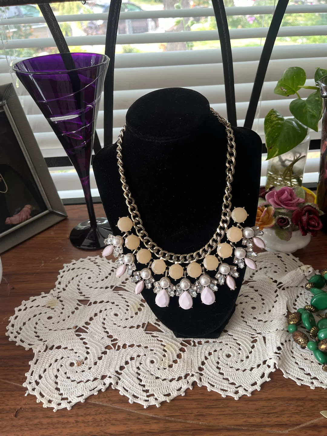 Retro Statement Necklace, Marks & Spencer