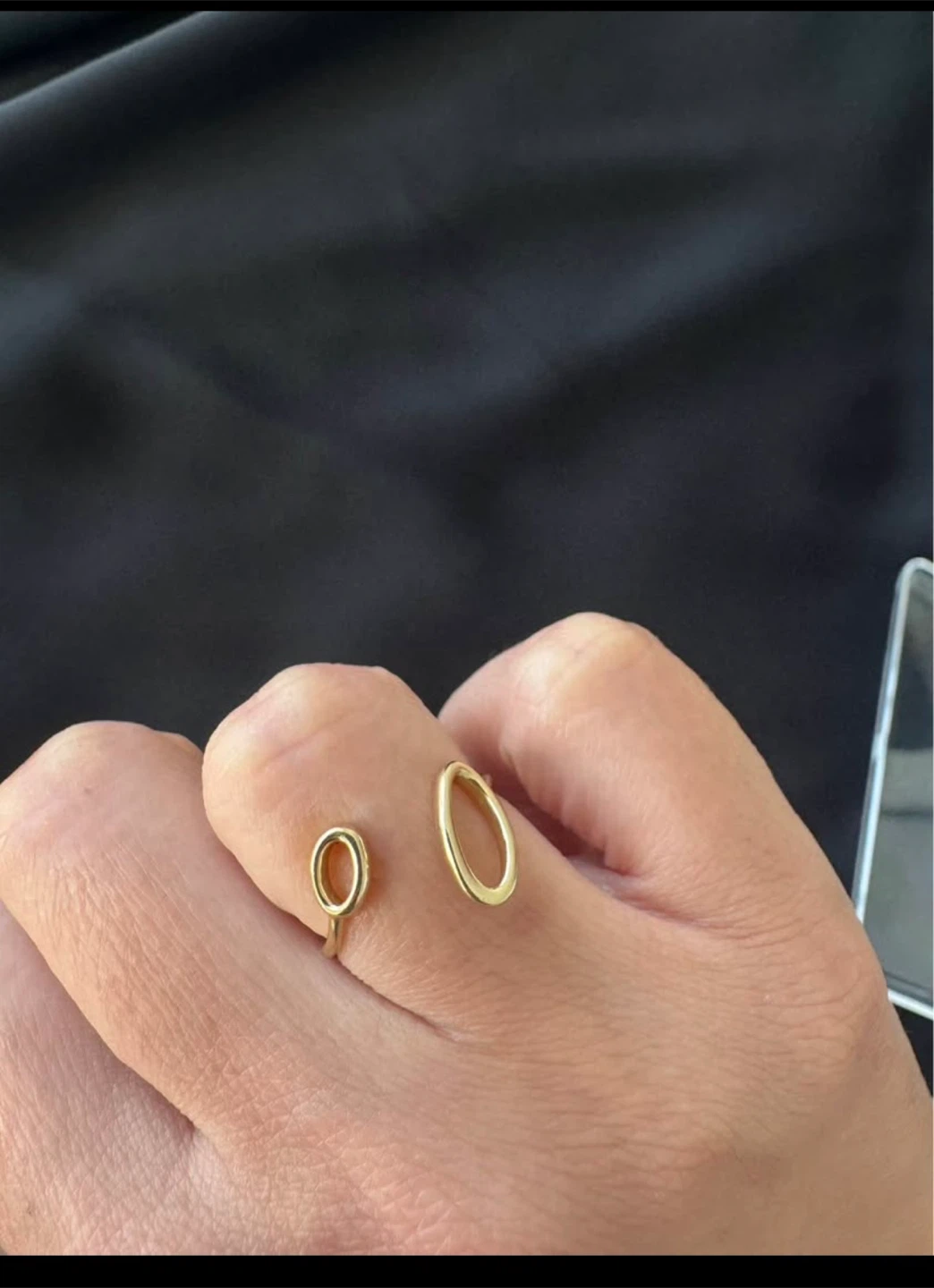 9 kt gold ring