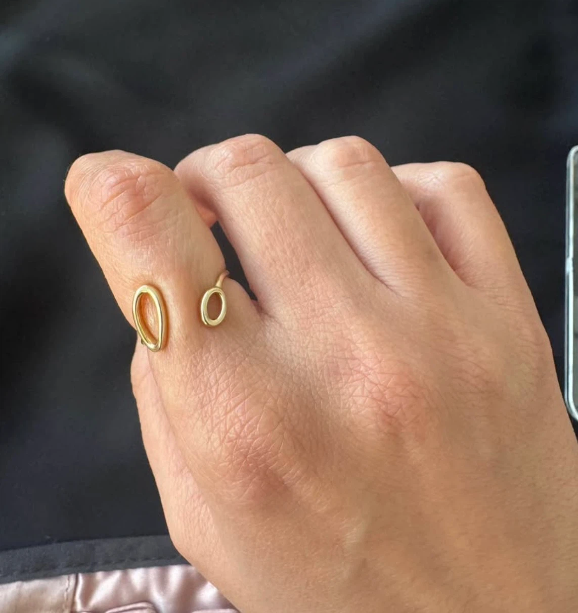 9 kt gold ring - photo 3