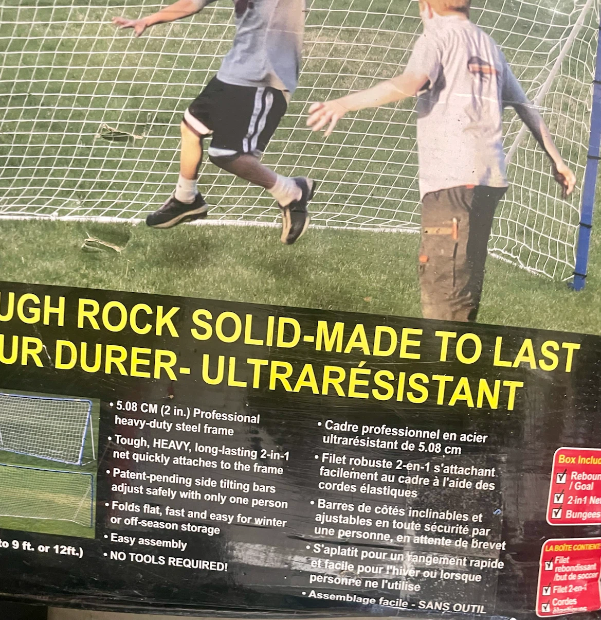 EZ Goal Monster 12’ x 6’ Folding Soccer Goal - photo 5