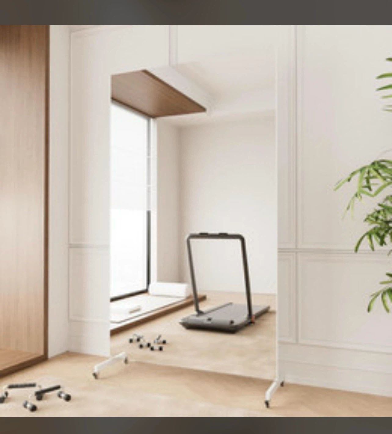 New: Brigade rolling gym mirror